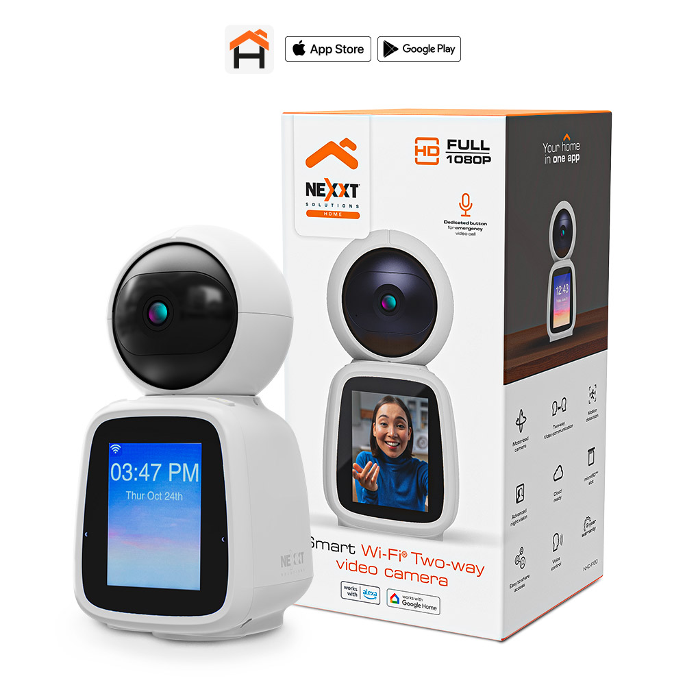 Camara Inteligente De Dos Vías Fhd 355° Sd Audio-B Boton De