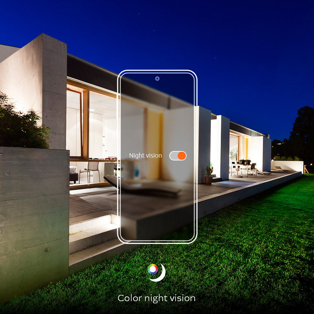 Smart Wi-Fi® solar camera, Indoor and outdoor - NHC-OF20S | Nexxt Home