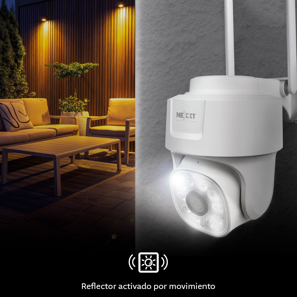 Cámara inteligente Wi-Fi® PTZ con cable para exteriores - NHC-OP10