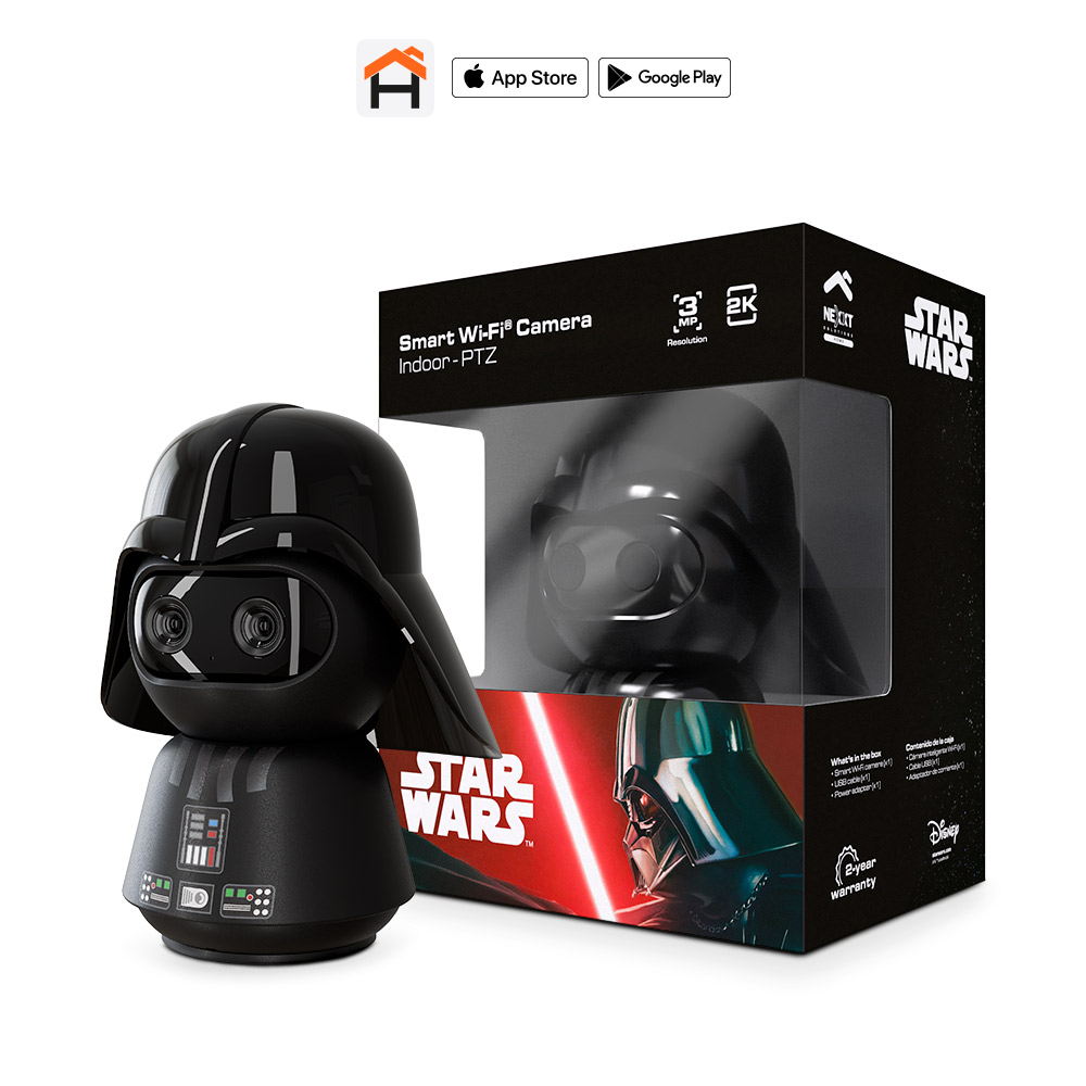 Smart Wi-Fi® Camera Darth Vader™ Indoor – PTZ - NHC-IP16 DV