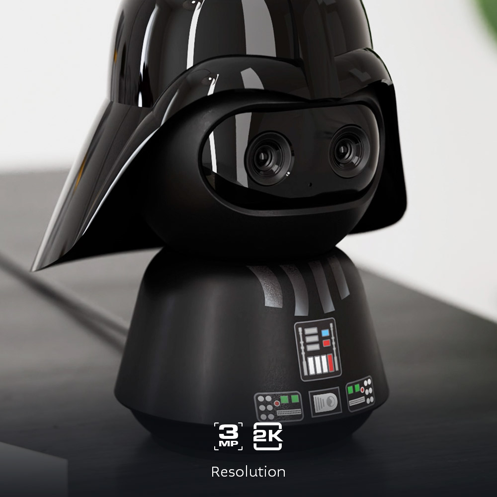 Smart Wi-Fi® Camera Darth Vader™ Indoor – PTZ - NHC-IP16 DV