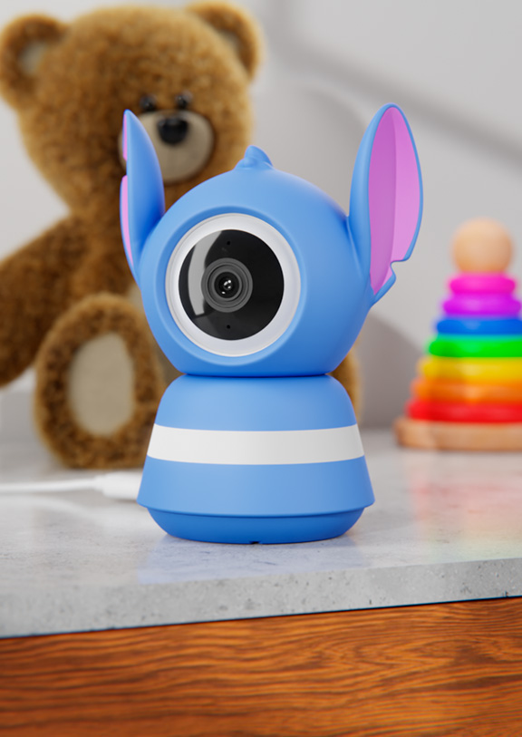 Smart Wi-Fi<sup>®</sup> PTZ Baby monitor - NHC-B200 ST