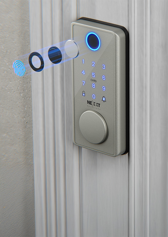 Smart Wi-Fi® door lock - NHS-D150 | Nexxt Home