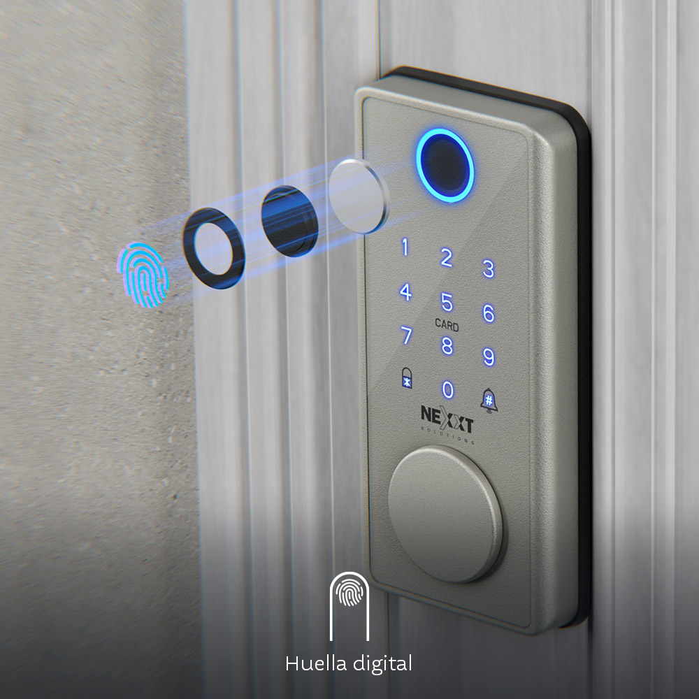 Cerradura inteligente Wi-Fi® de acero inoxidable - NHS-D150