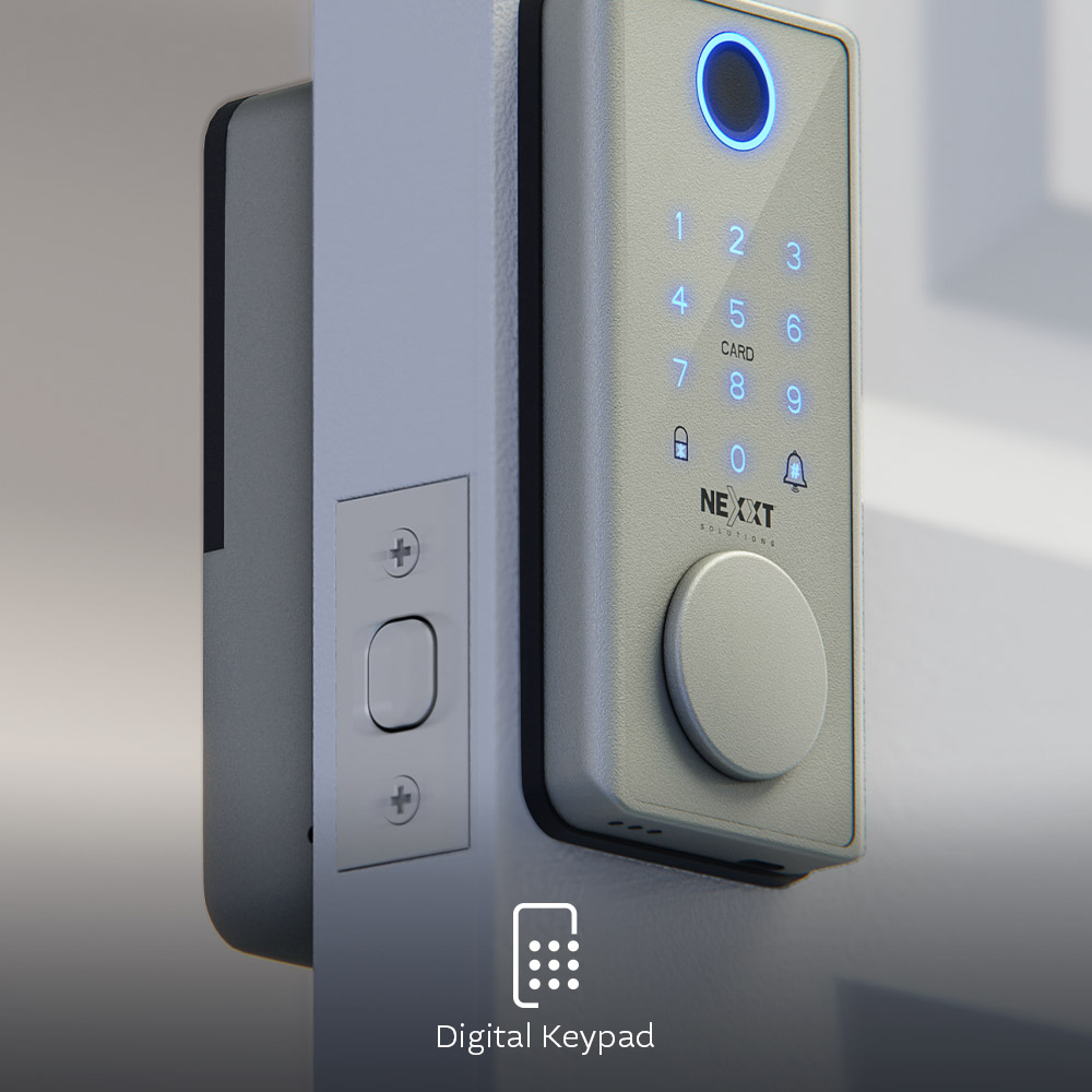 Smart Wi-Fi® door lock - NHS-D150 | Nexxt Home