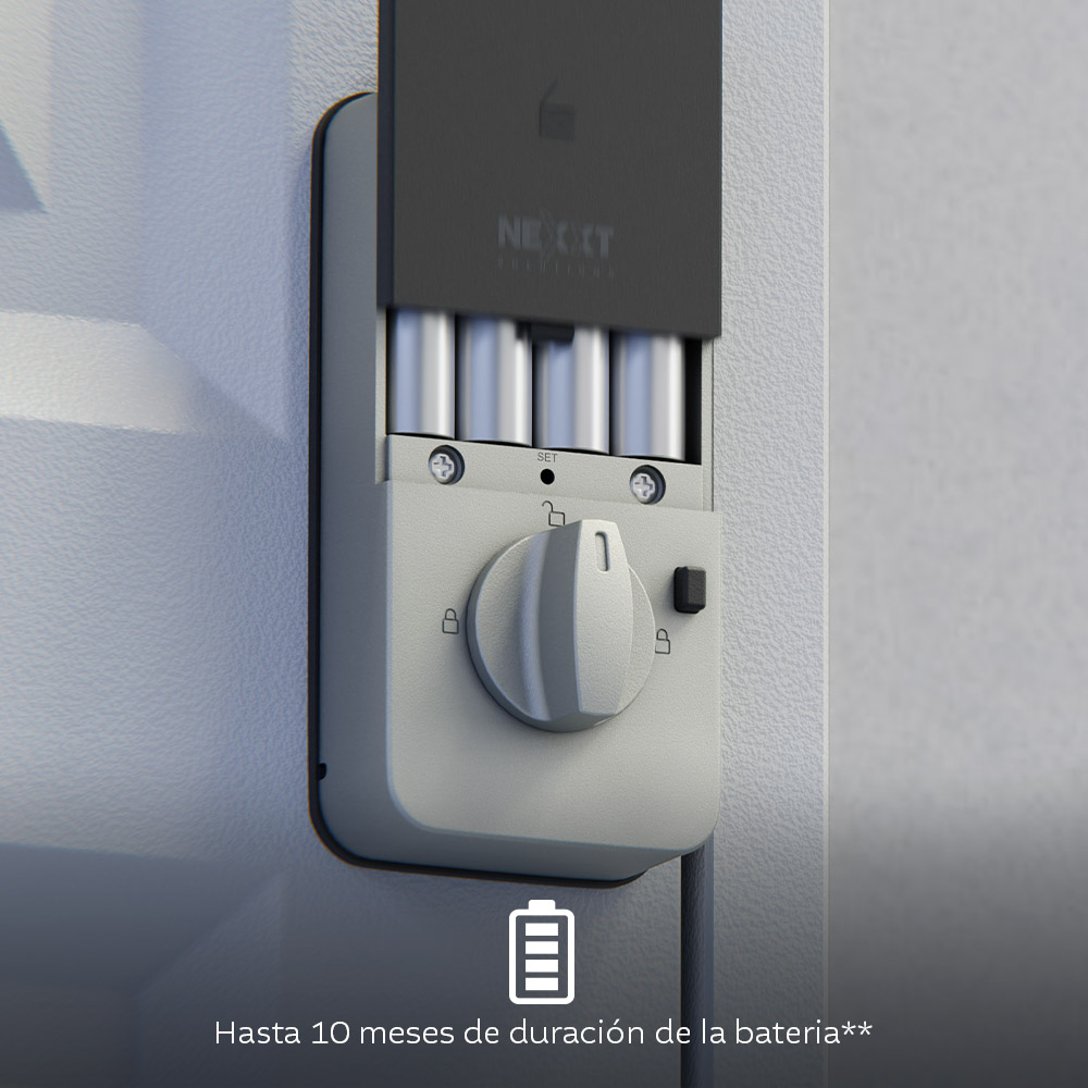 Cerradura inteligente Wi-Fi® de acero inoxidable - NHS-D150