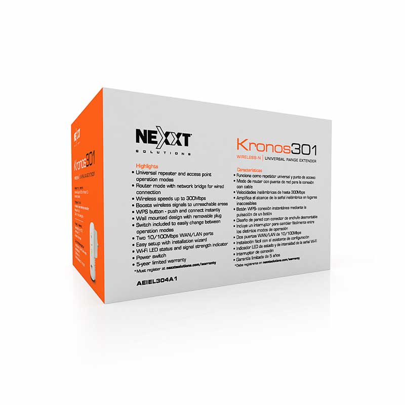 Nexxt kronos 301 instalación sale