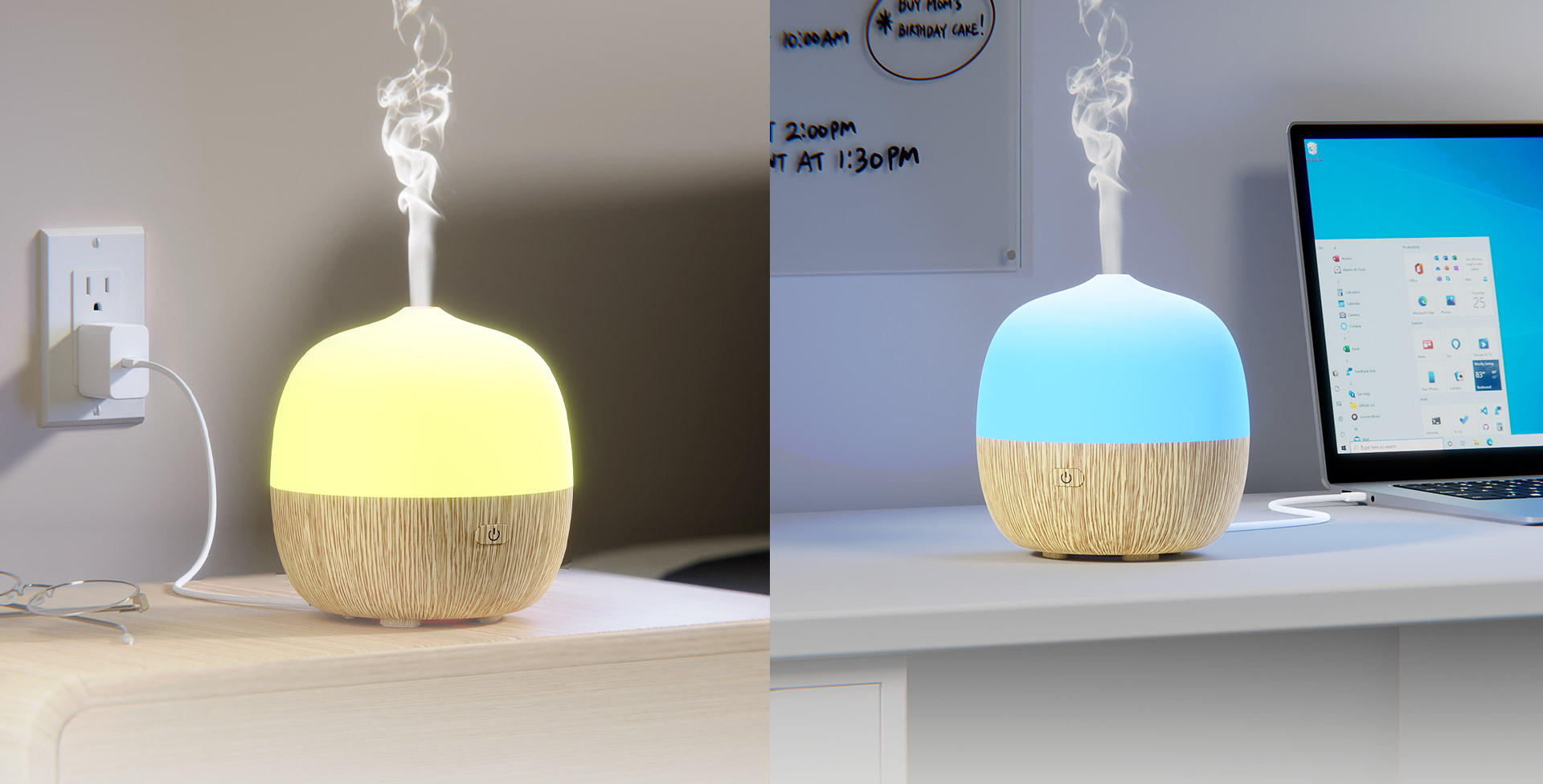 Difusor de aroma inteligente con conexión Wi-fi® - NHA-A300 | Nexxt Home