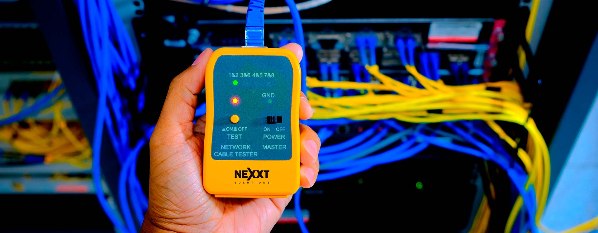 Cablexpert NCT-3 - Comprobador Analizador de Cableado de Redes